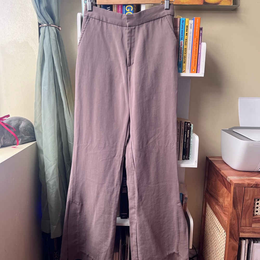 Zara Split Flare Leg Pants